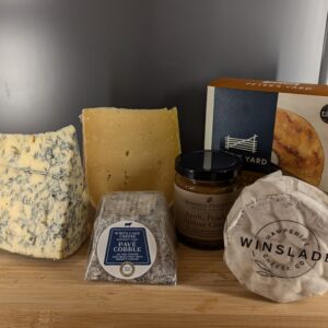 A Decadent Christmas Cheese Box