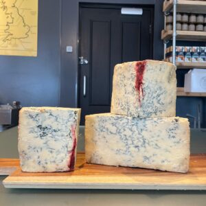 (Oak) Barrel-Aged Negroni Infused Stilton