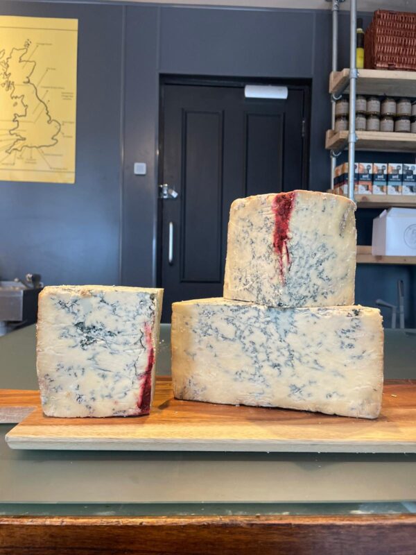 (Oak) Barrel-Aged Negroni Infused Stilton